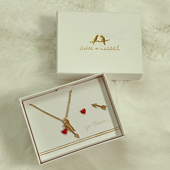 Chloe + Isabel Jewelry - New Chloe + Isabel Necklace Earrings Love Set Chloe + Isabel Jewelry - New Chloe + Isabel Necklace Earrings Love Set